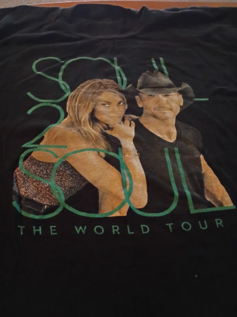 Tim McGraw & Faith Hill - Soul 2 Soul Tour 2017 - XL T-Shirt